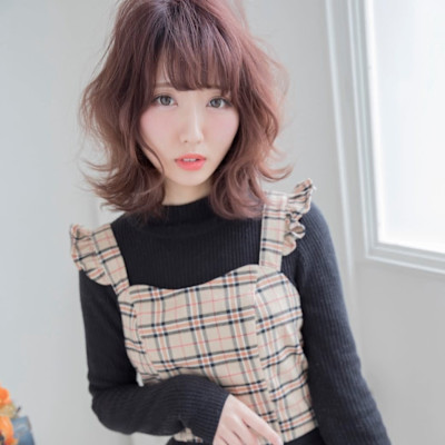 ☆ベリーグレージュ×外ハネmixボブ☆-新宿店-