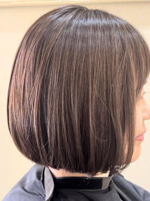 【ヘアジュレドゥ 松田】ヴァイオレットカラー〜白髪ぼかし