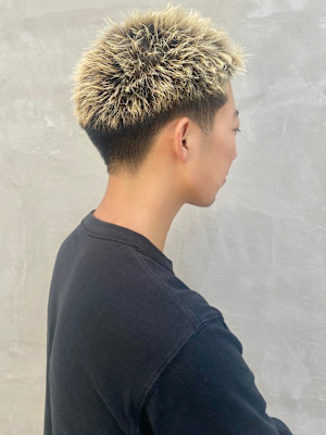 ハイトーンスパイキーショート