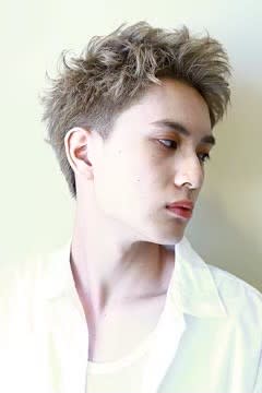 ツーブロックショート