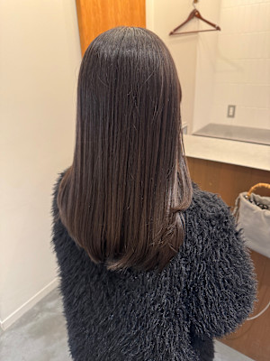 池袋 髪質改善 縮毛矯正 ツヤ髪 トレンドヘア 韓国ヘア 