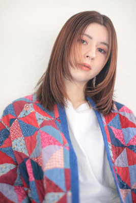 レイヤーロング　ウルフ　ハイライト　代官山　中目黒　恵比寿