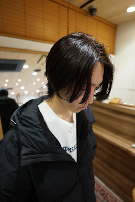 ウルフカット／メンズレイヤー／平塚美容室