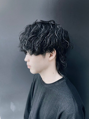 ☆メンズマッシュウルフ×パーマスタイル