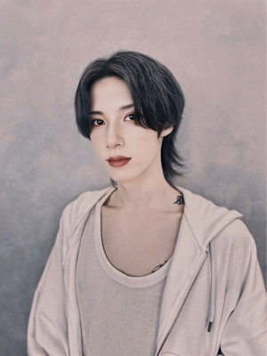 ☆メンズマッシュウルフ×ブリーチシルバー