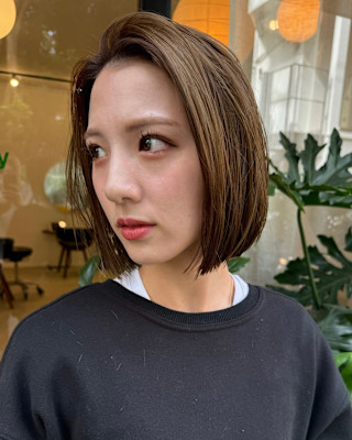 #ボブ #切りっぱなしボブ #レイヤーボブ #くびれボブ 