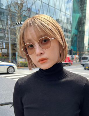 #ボブ #切りっぱなしボブ #レイヤーボブ #くびれボブ 