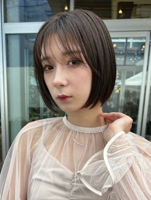 #ボブ #切りっぱなしボブ #レイヤーボブ #くびれボブ 