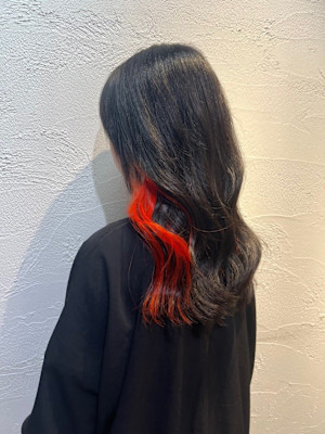 インナーカラー/ゆるふわ/透明感カラー/イルミナカラー/池袋