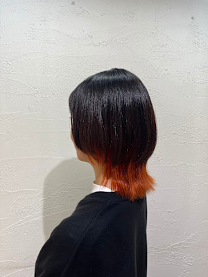 インナーカラー/ゆるふわ/透明感カラー/イルミナカラー/池袋