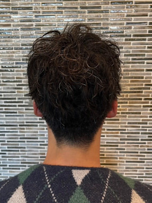 ダークアッシュ/アッシュブラック/カルマパーマ