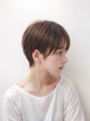 柔らかな丸みの美シルエットタイトショート