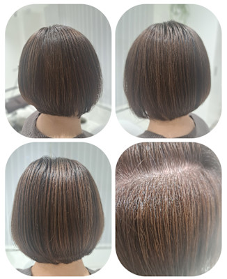 カラーエステ♪白髪ぼかしカラー