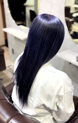 ブルーラベンダー×ブリーチ