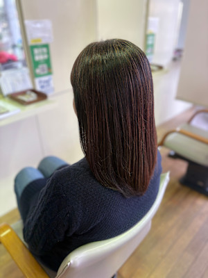 ★ネオメテオ酸熱ストレート×ラウンドボブ