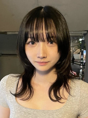 レイヤーカット/顔まわりレイヤー/レイヤー