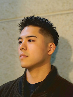 フェード　理容室　バーバー　バーバースタイル　刈り上げ　短髪