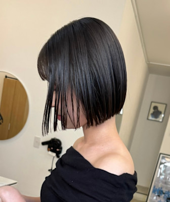 #ボブ #切りっぱなしボブ #レイヤーボブ #くびれボブ