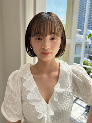 #ボブ #切りっぱなしボブ #レイヤーボブ #くびれボブ