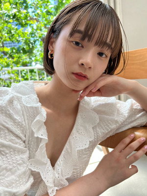 #ボブ #切りっぱなしボブ #レイヤーボブ #くびれボブ