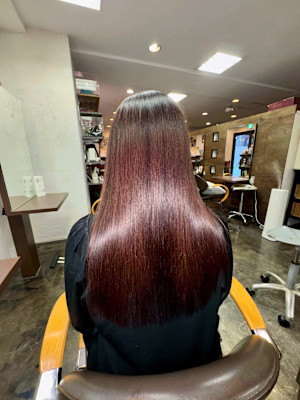 酸熱カラートリートメント