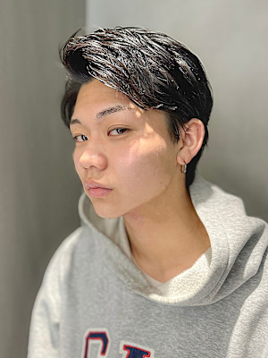 【吉田智哉】スパイキーショート、ニュアンスパーマ、毛流パーマ