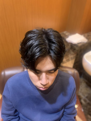 色気◎毛流れパーマ