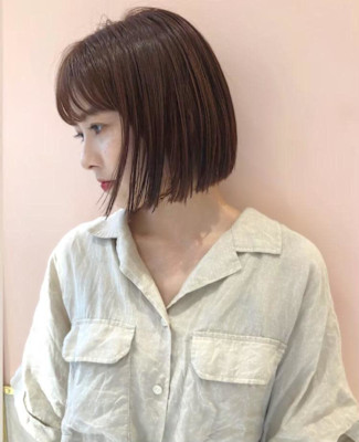 【natural】切りっぱなしボブ