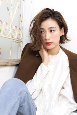 【SOURCE】外はね大人ボブ