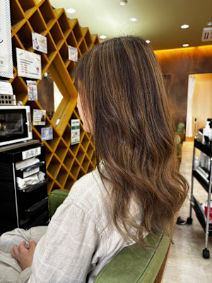 ハイライト×シフォンベージュ