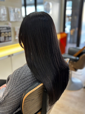 髪質改善ストレート