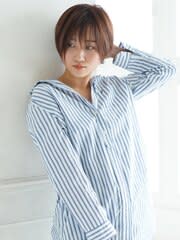 まとまり小顔ショート