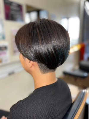 刈り上げマッシュ