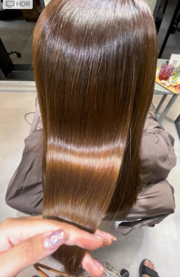 艶髪ストレート