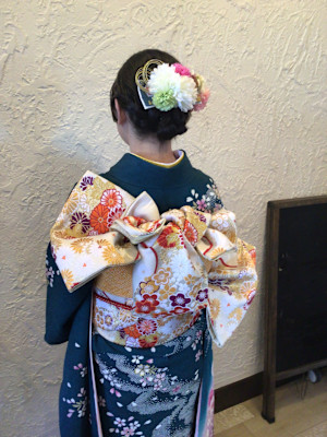 成人式和装ヘアセット