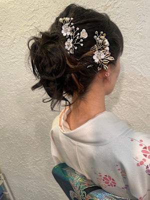 和装ヘアアレンジ