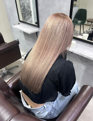 ホワイトベージュ×ハイブリーチ