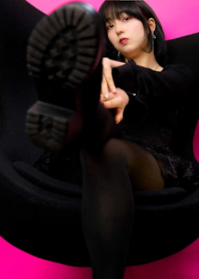 黒髪×ブルージュ ー ほんのり透ける◎上品シックな私へ