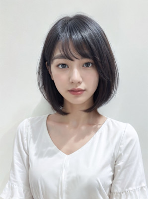 髪質改善　前髪カット　韓国風　トリートメント　縮毛矯正