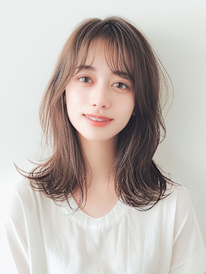 髪質改善　前髪カット　韓国風　トリートメント　縮毛矯正