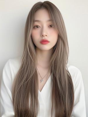 髪質改善　前髪カット　韓国風　トリートメント　縮毛矯正 