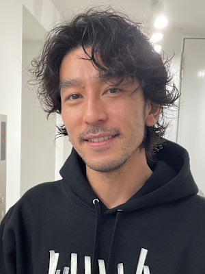 大人男性◎ツーブロックハードパーマ