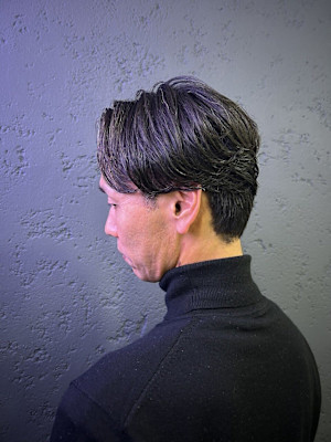 ドライヤーだけで大丈夫！韓国風毛流れパーマm