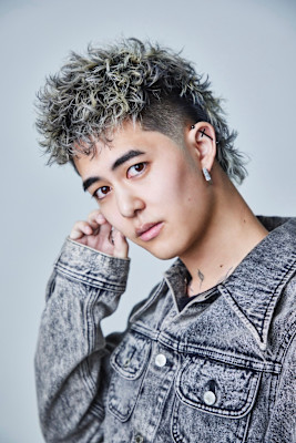 マレットヘア×ホワイトメッシュ