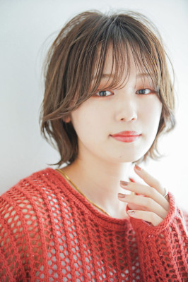 顔まわりカット/ボブ