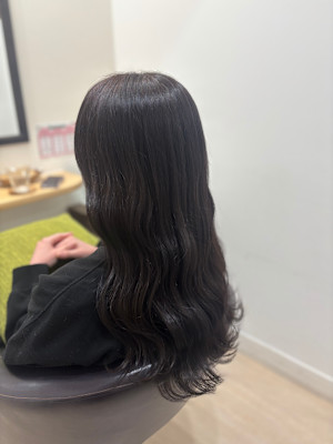 【恵比寿LIBRE】ウェーブロング×透明感グレージュ