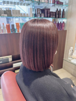 パラパラブリーチのチェリーピンクカラー