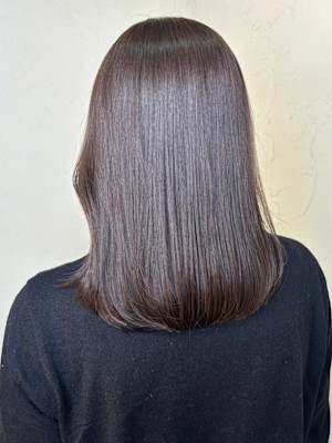 【Reir_下北沢】*ロブ+ショコラブラウン+髪質改善*