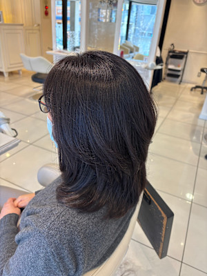 髪質改善カラー