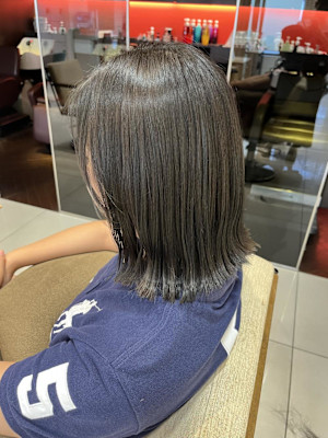 ［なつな］ブルーブラック/ハイライト